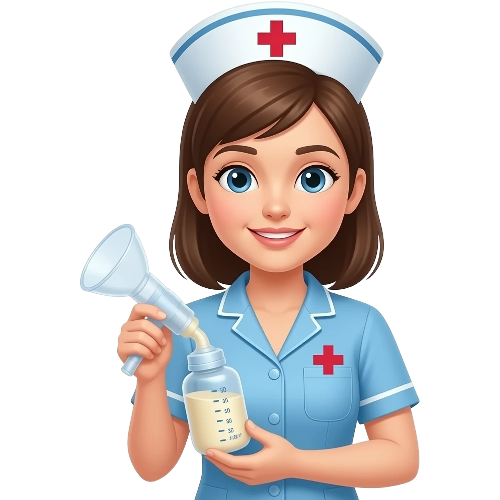 enfermera sacaleches emoji