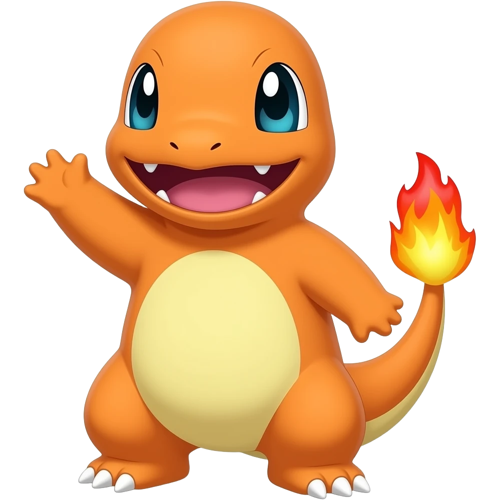 Charmander hi emoji