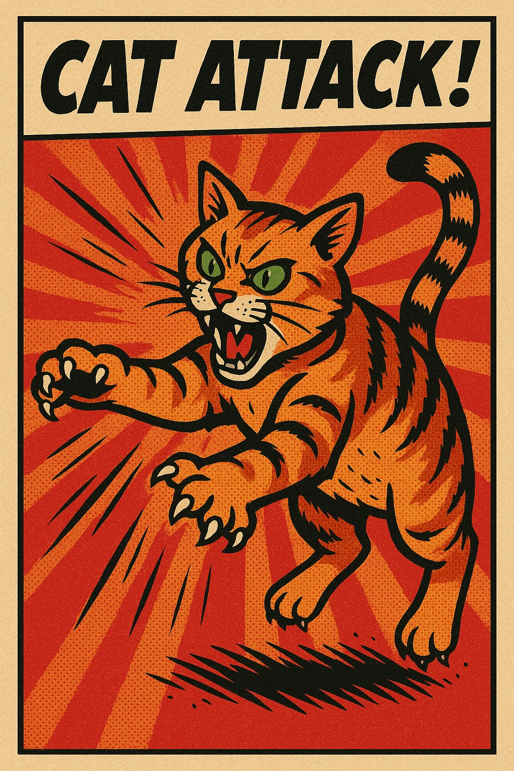 cat attack emoji