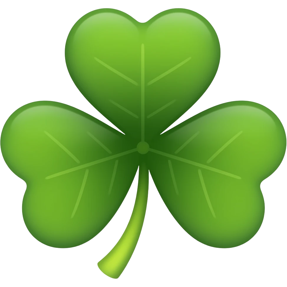 trefle 4 feuilles emoji