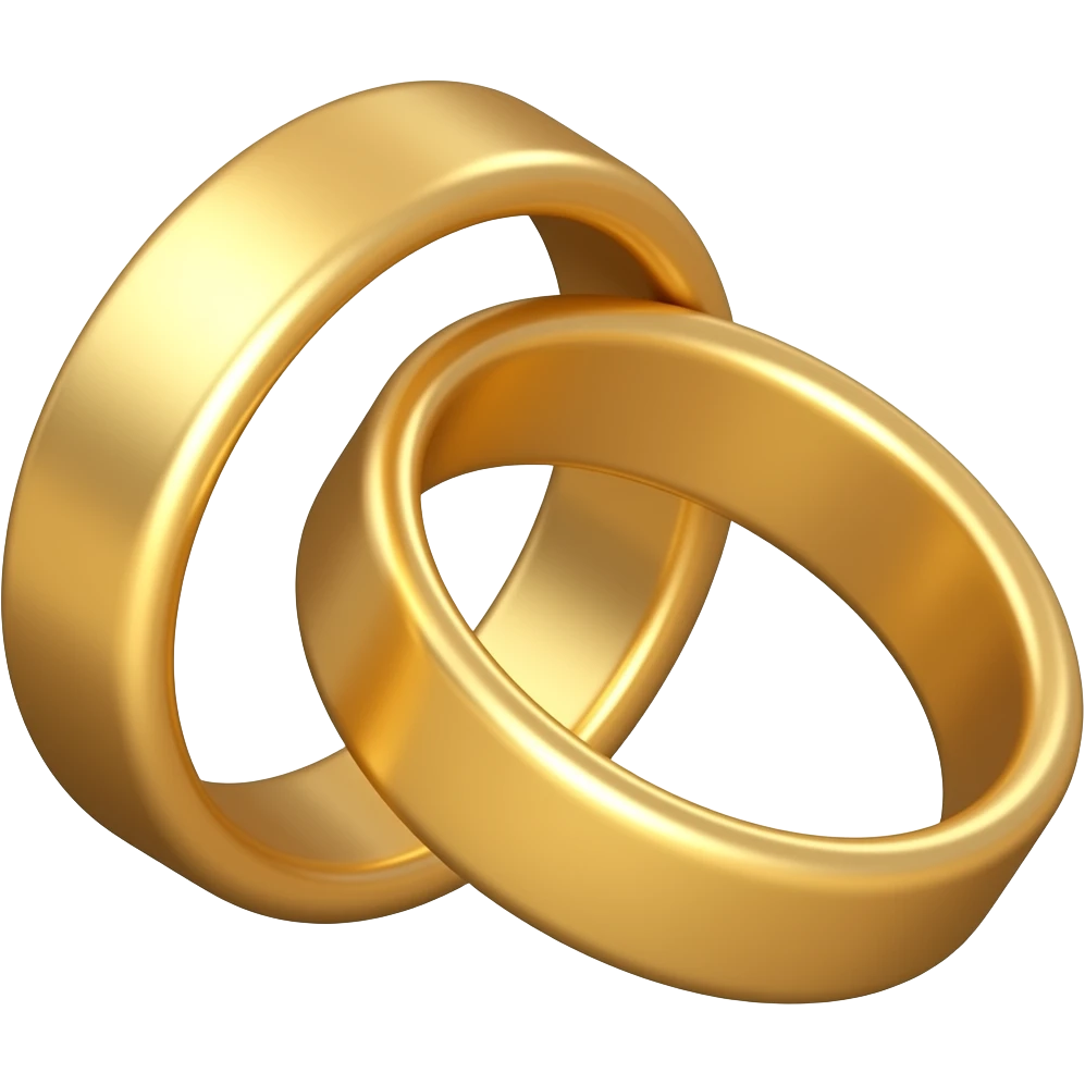 golden rings emoji