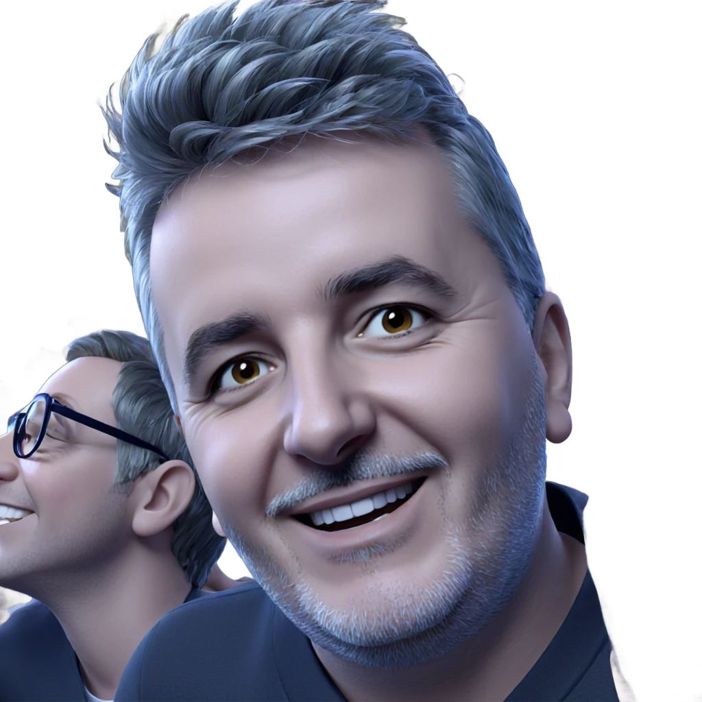 smiling boys with glasses emoji