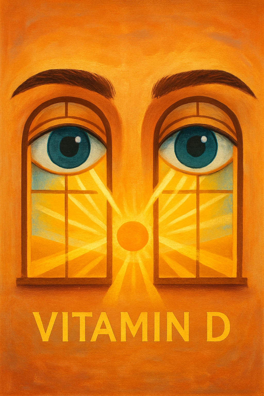 gli occhi sono la finestra da cui entra la vitamina d emoji