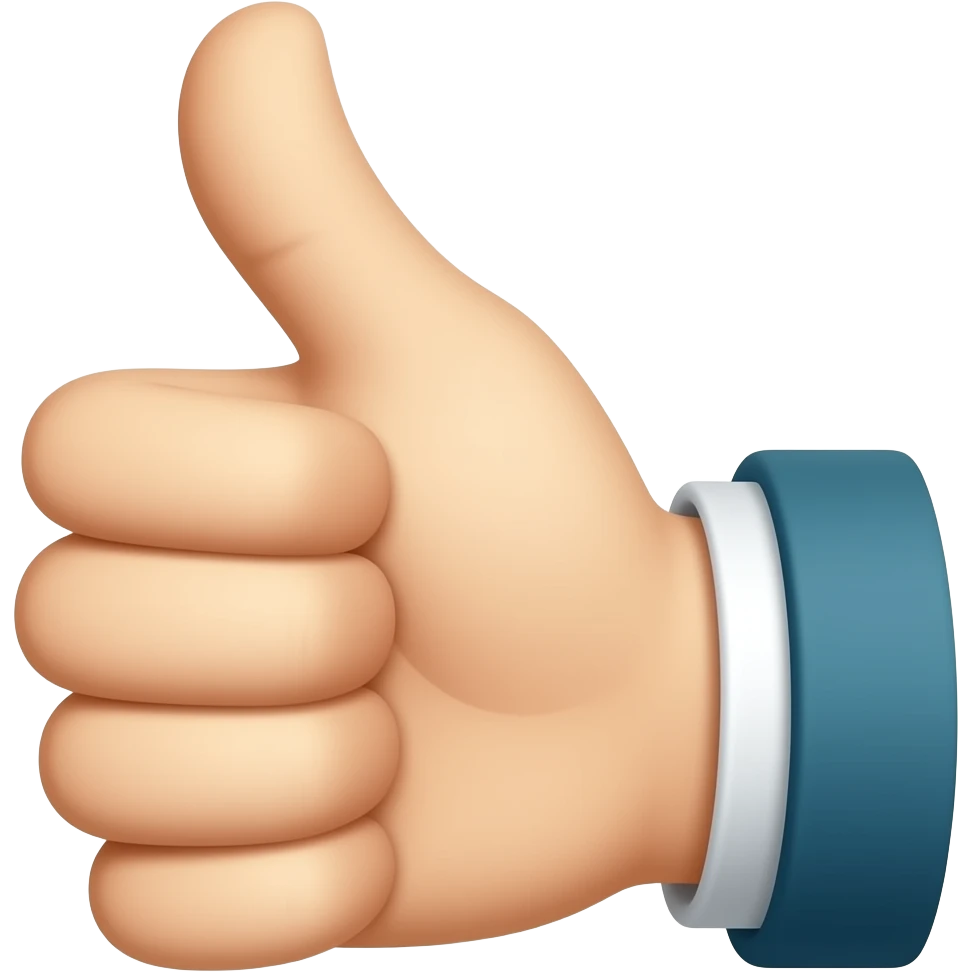 a thumbs up emoji emoji