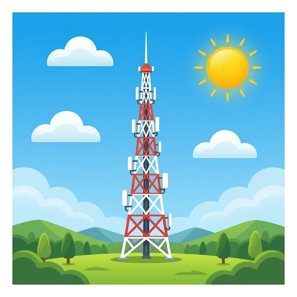 telecoms tower emoji