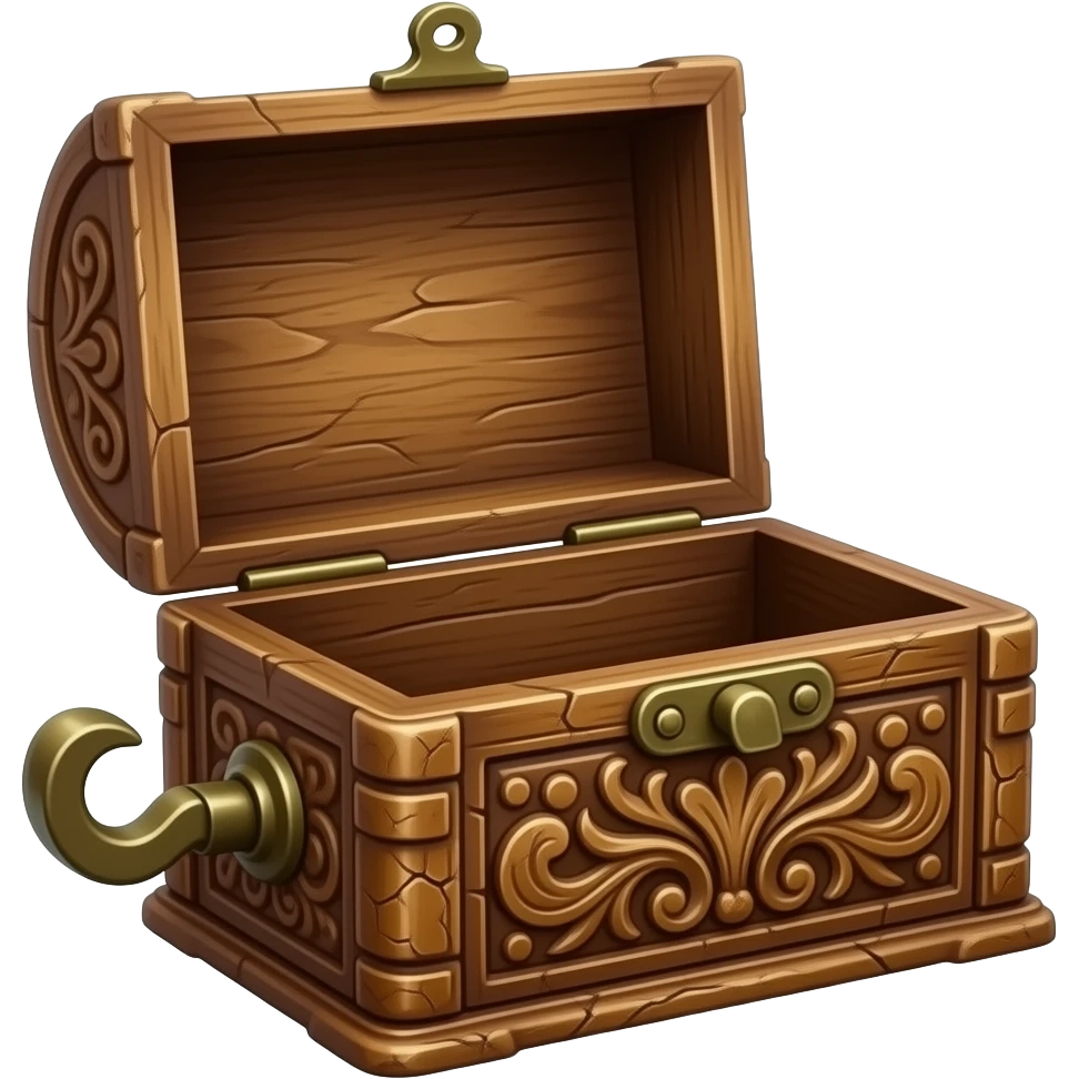 Vintage jack in the box like the one in the film the conjuring emoji