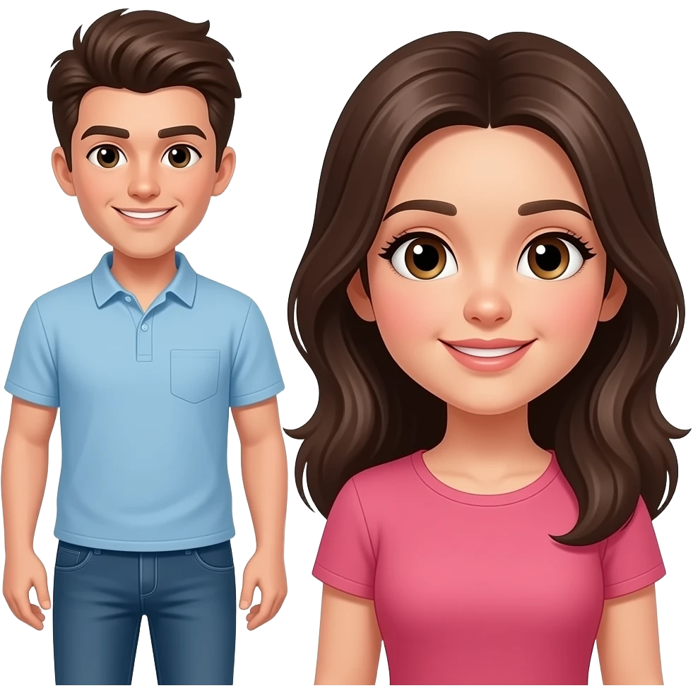 guy to girl emoji