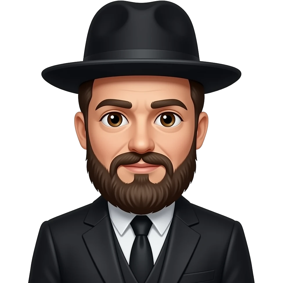 Orthodox jew with sidelocks emoji