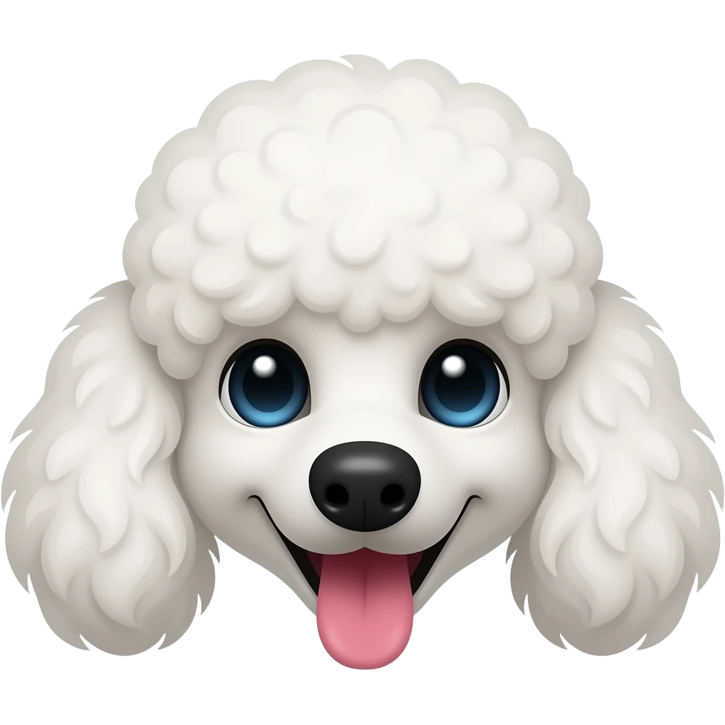 Poodle  emoji