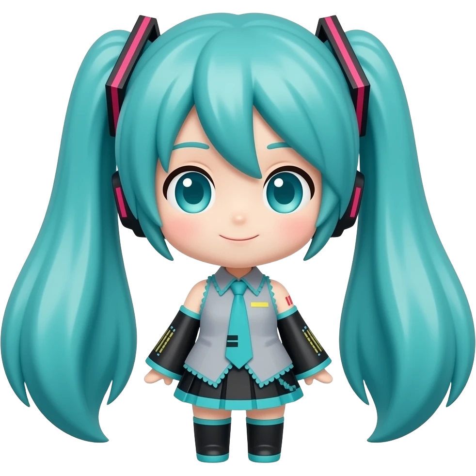 Miku mini emoji