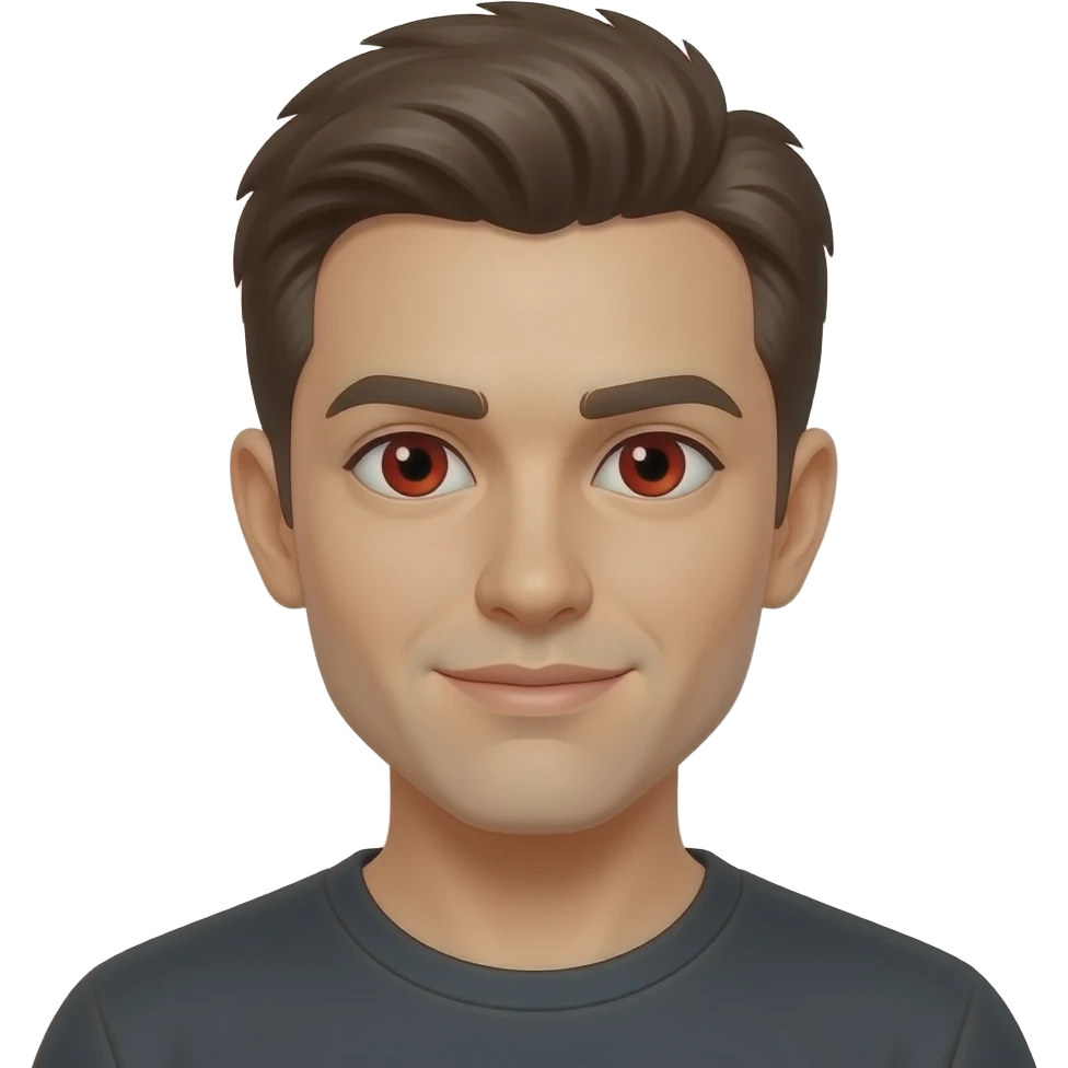 Con los ojos rojos emoji