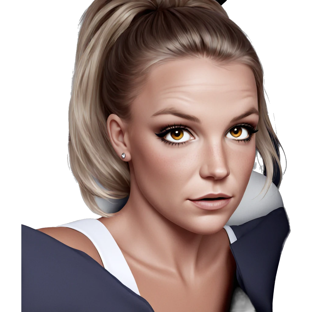 realistic portrait of girl emoji