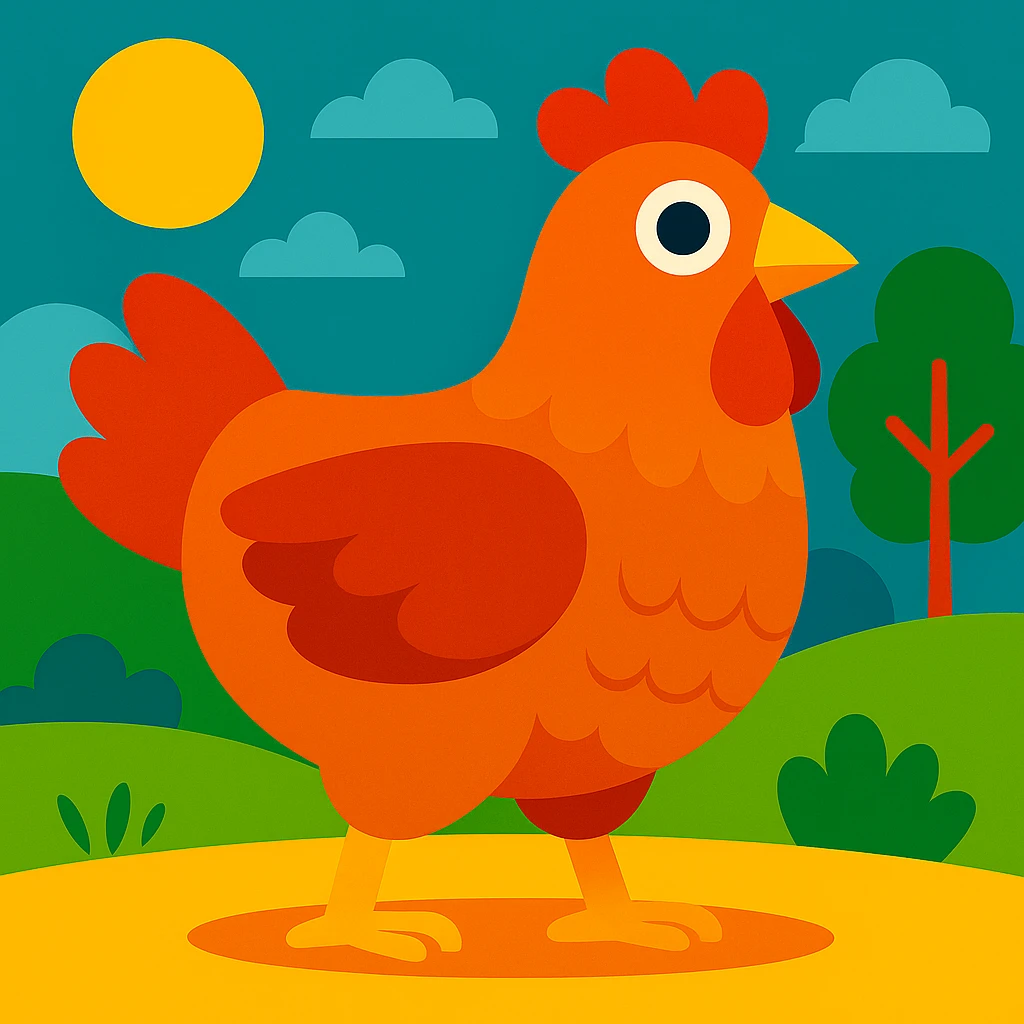 Chicken emoji