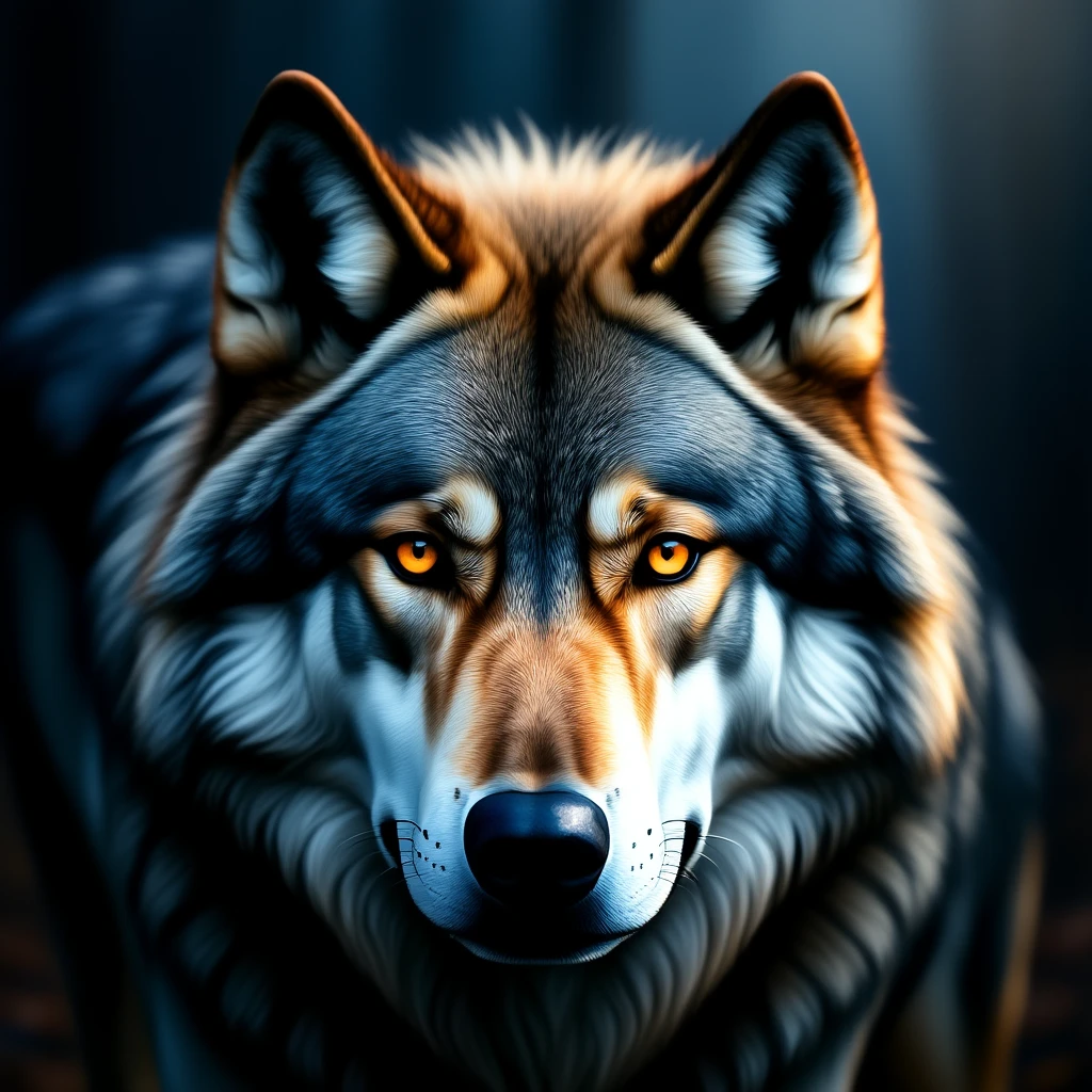 Wolf emoji