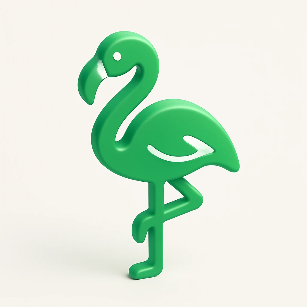 flamingo emoji