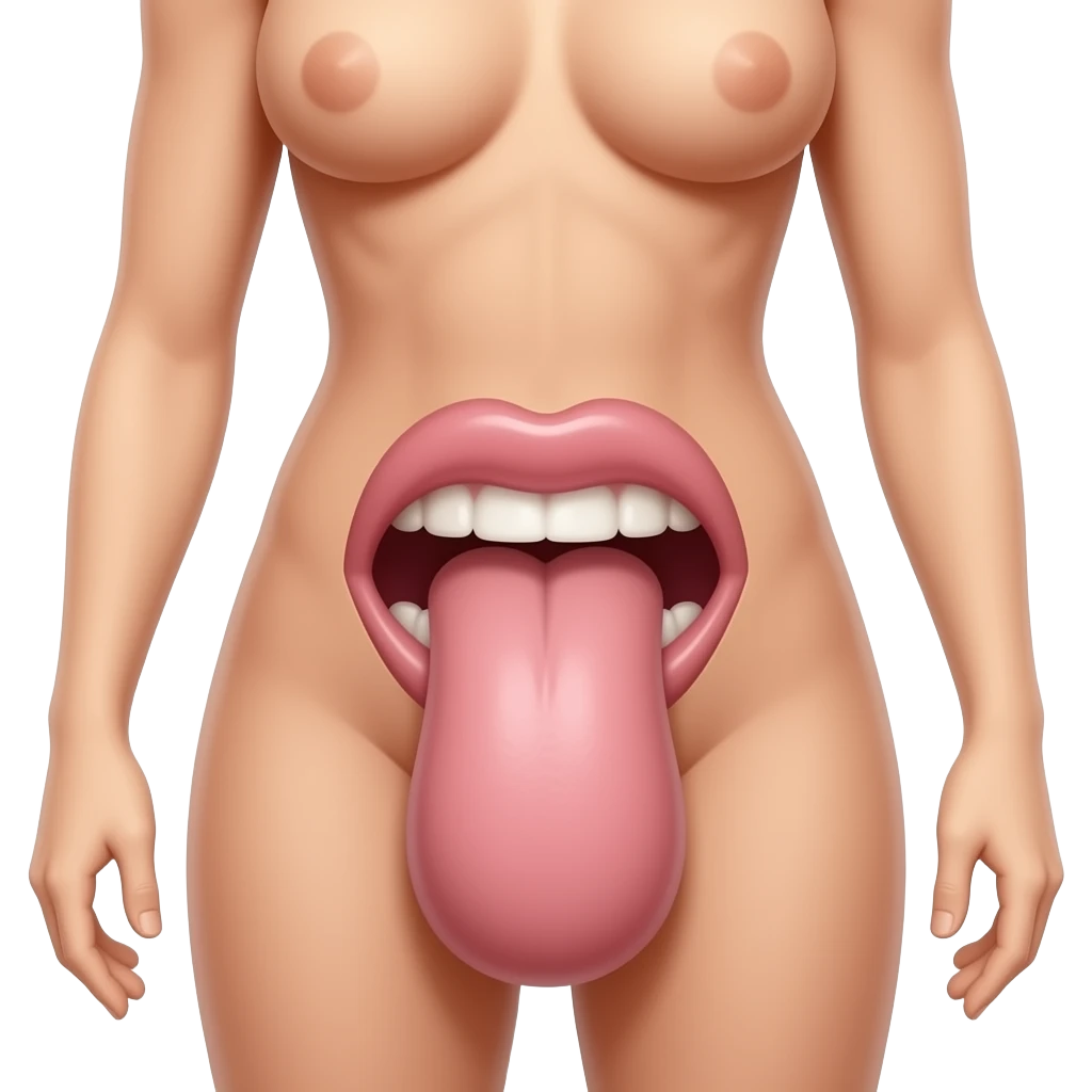 Sucking man’s Penis Head Fully Naked Girl boobs and Vaginia Legs emoji