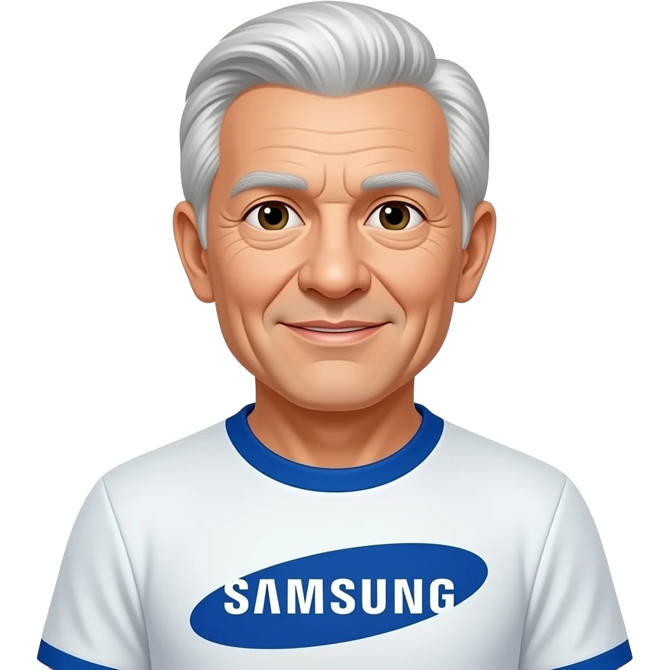 Make a old samsung man emoji emoji
