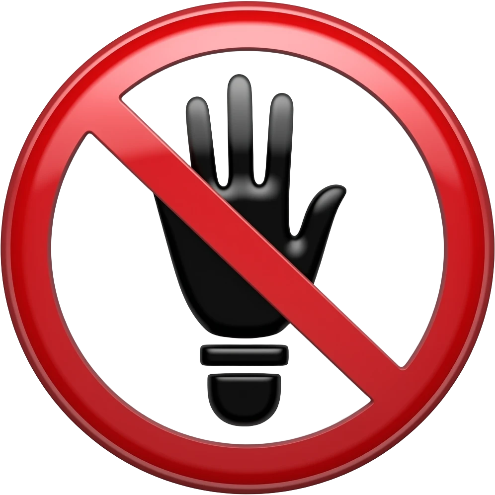 Sign for dangerous

 emoji