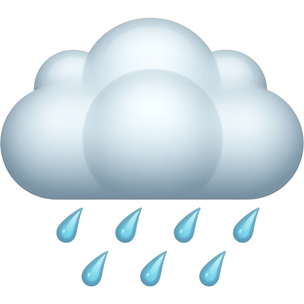 Rain Cloud emoji