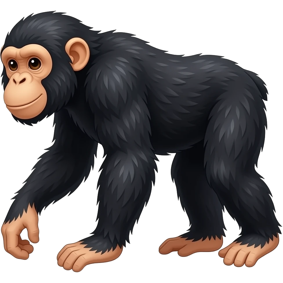 Chimpanzee emoji