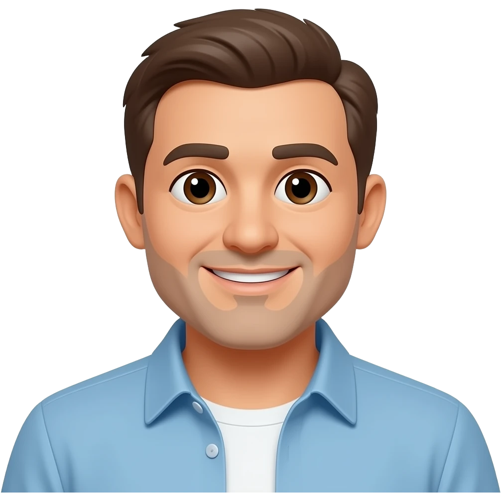 Make dad close to the others emoji