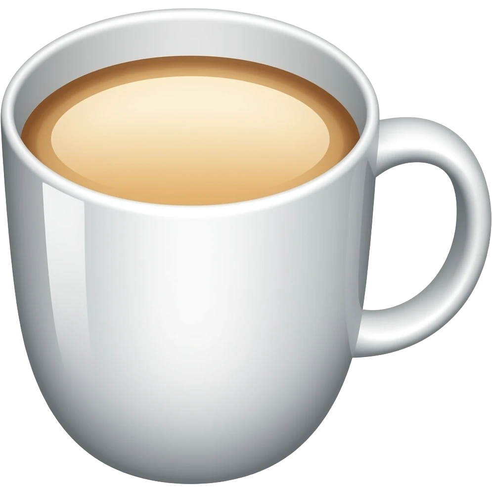 Tea with milk emoji