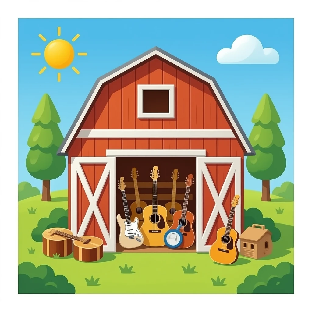 Instrument barn emoji