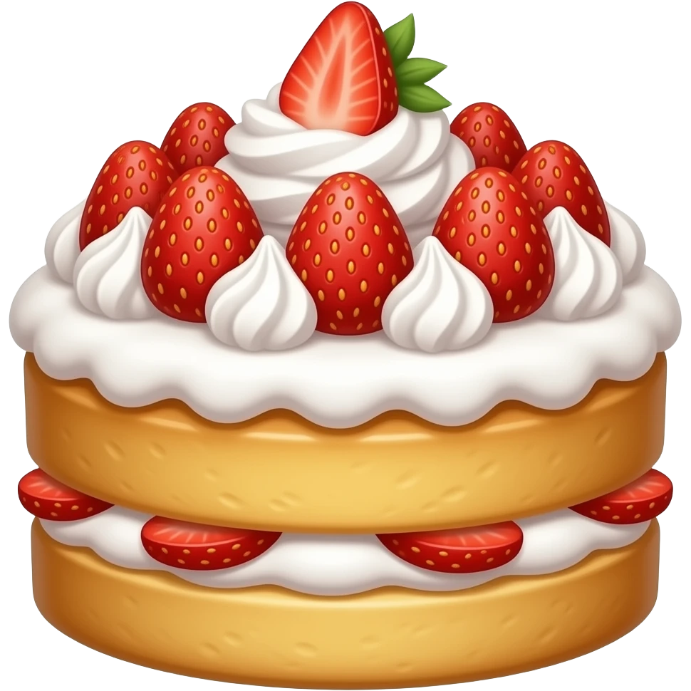 full Strawberry Shortcake emoji