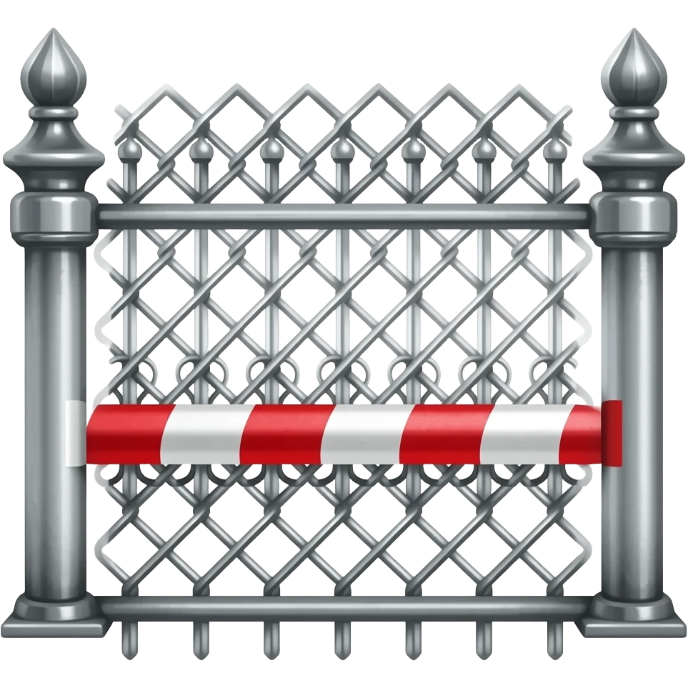 barriere en fer emoji