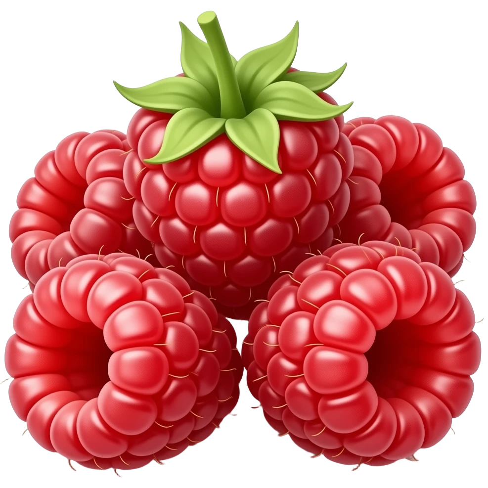 Make raspberries emoji