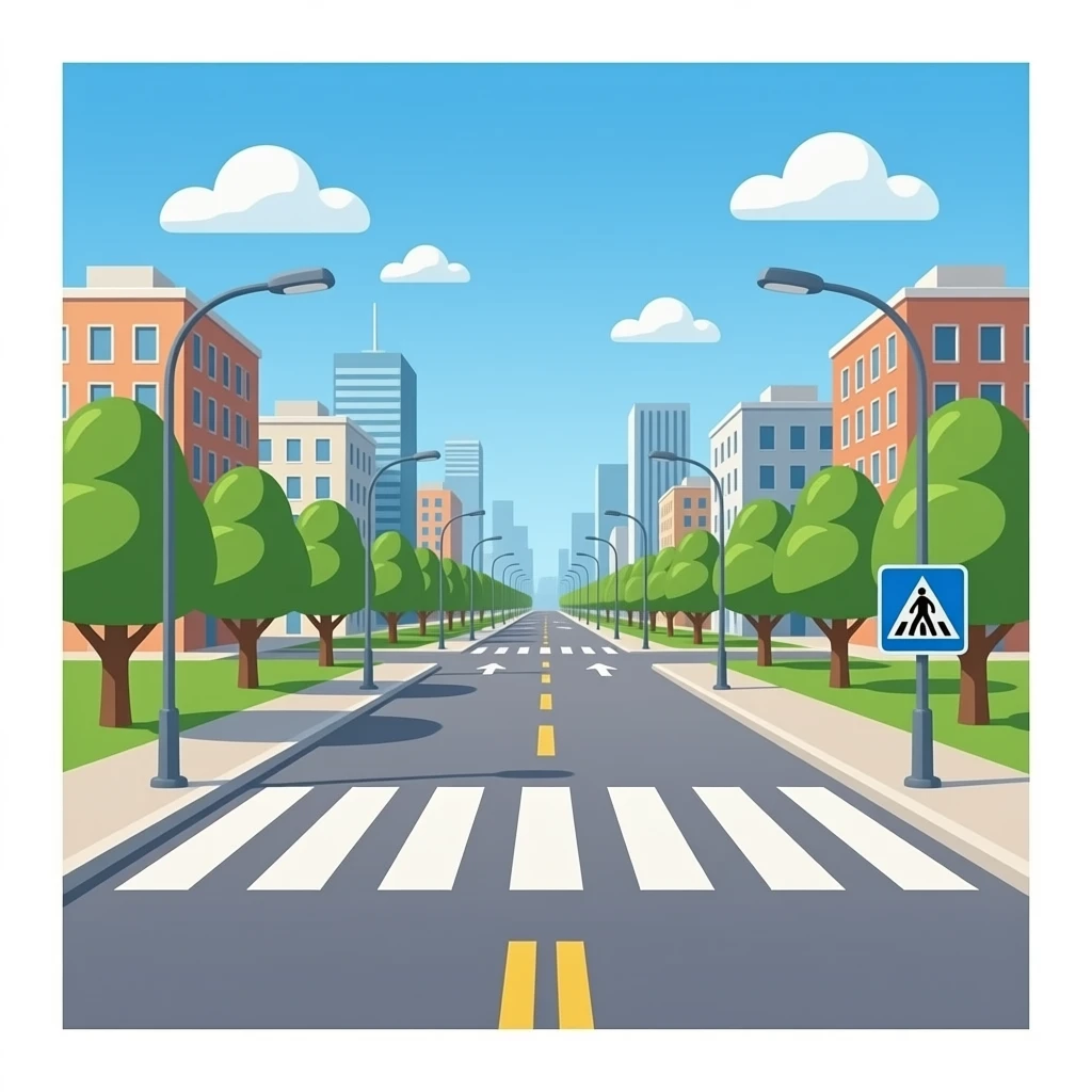 PEDESTRIAN CROSSING emoji