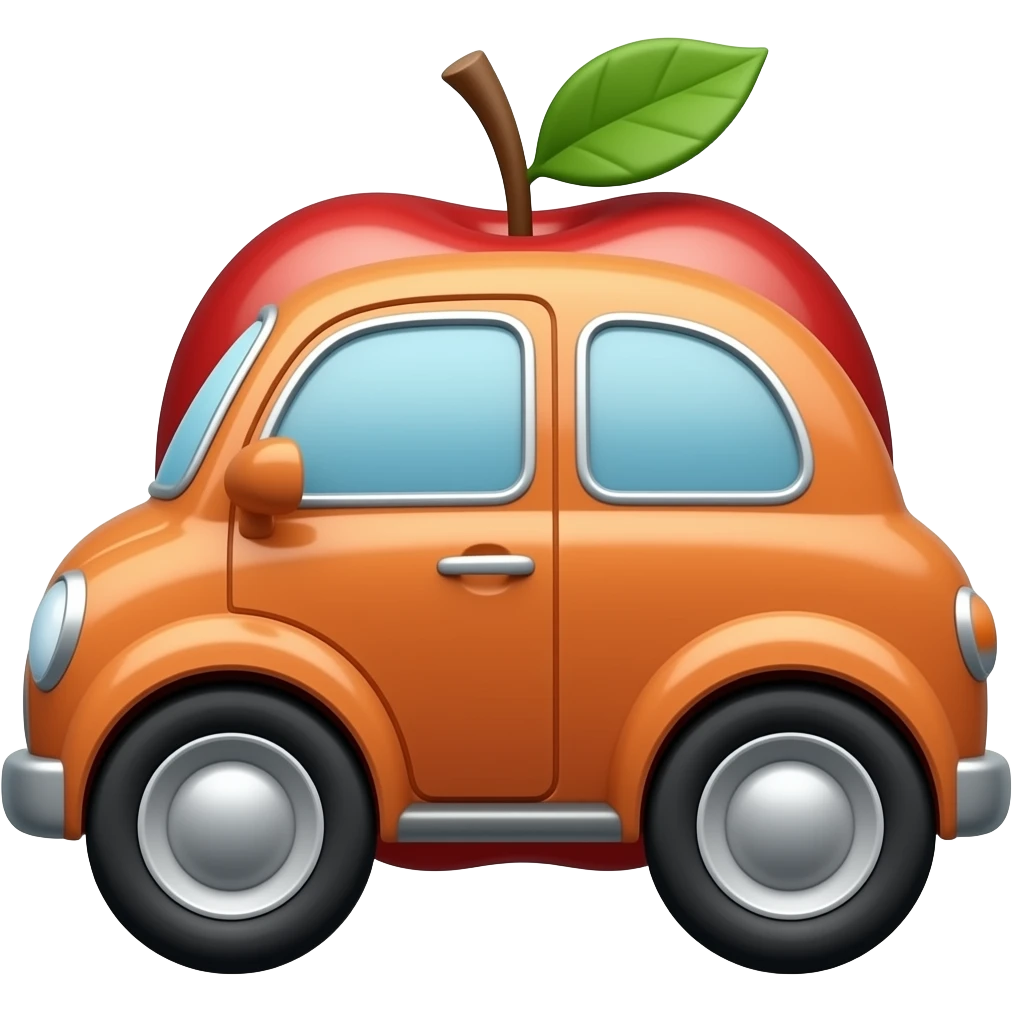 Apple car emoji