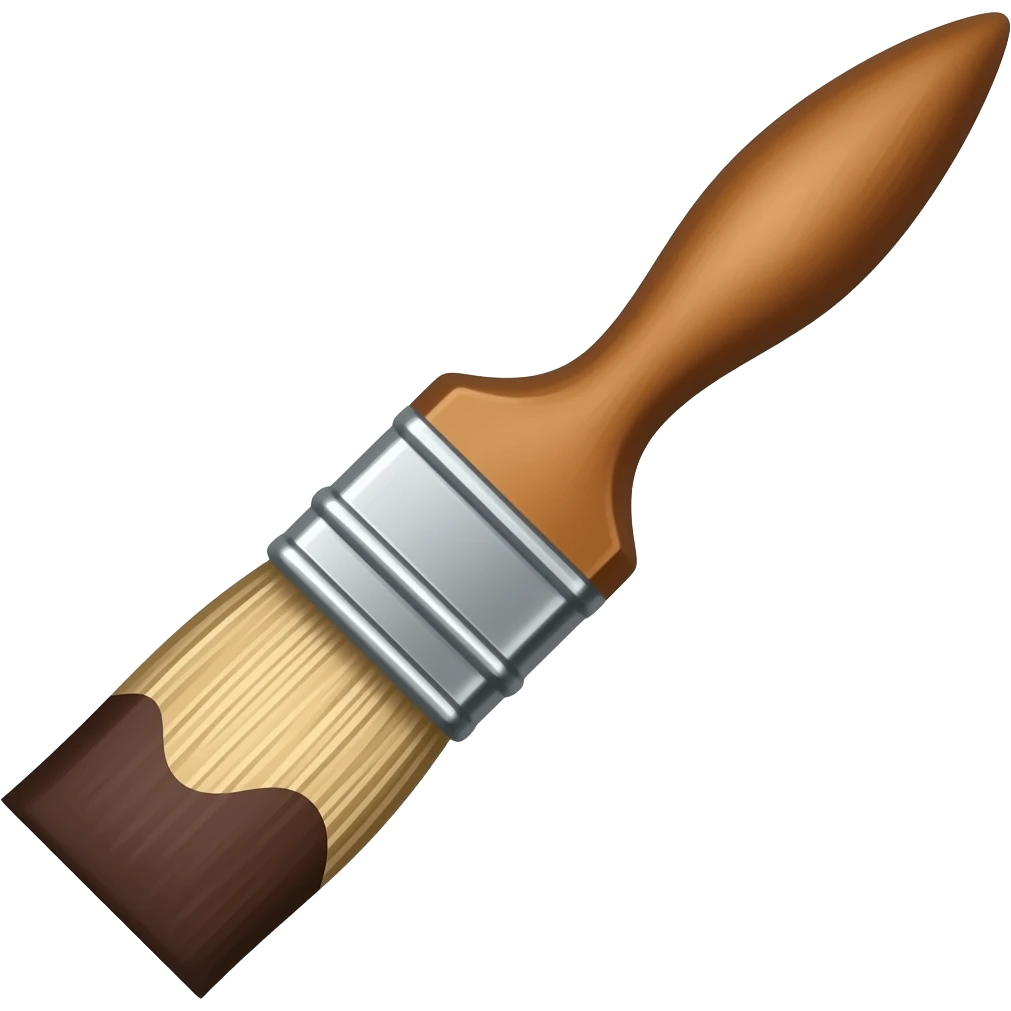 Paintbrush emoji