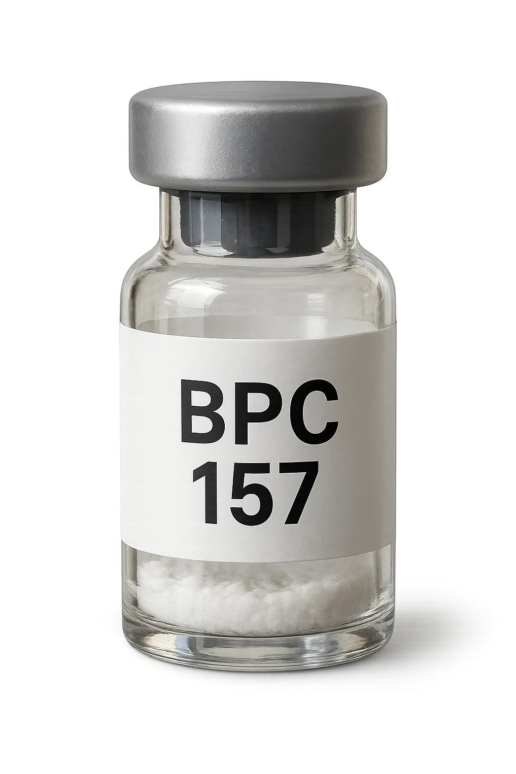 BOCCETTA DI FIALA MEDICA CON LA SCRITTA "BPC 157" SULL'ETICHETTA, iperrealistiche 4k emoji