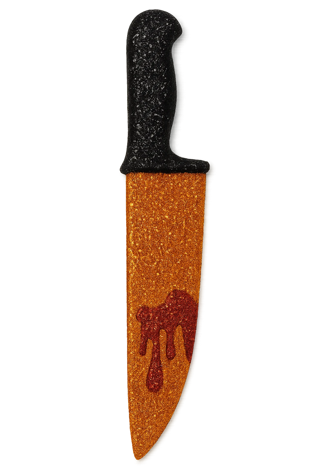 Halloween glitter knife, remove background  emoji