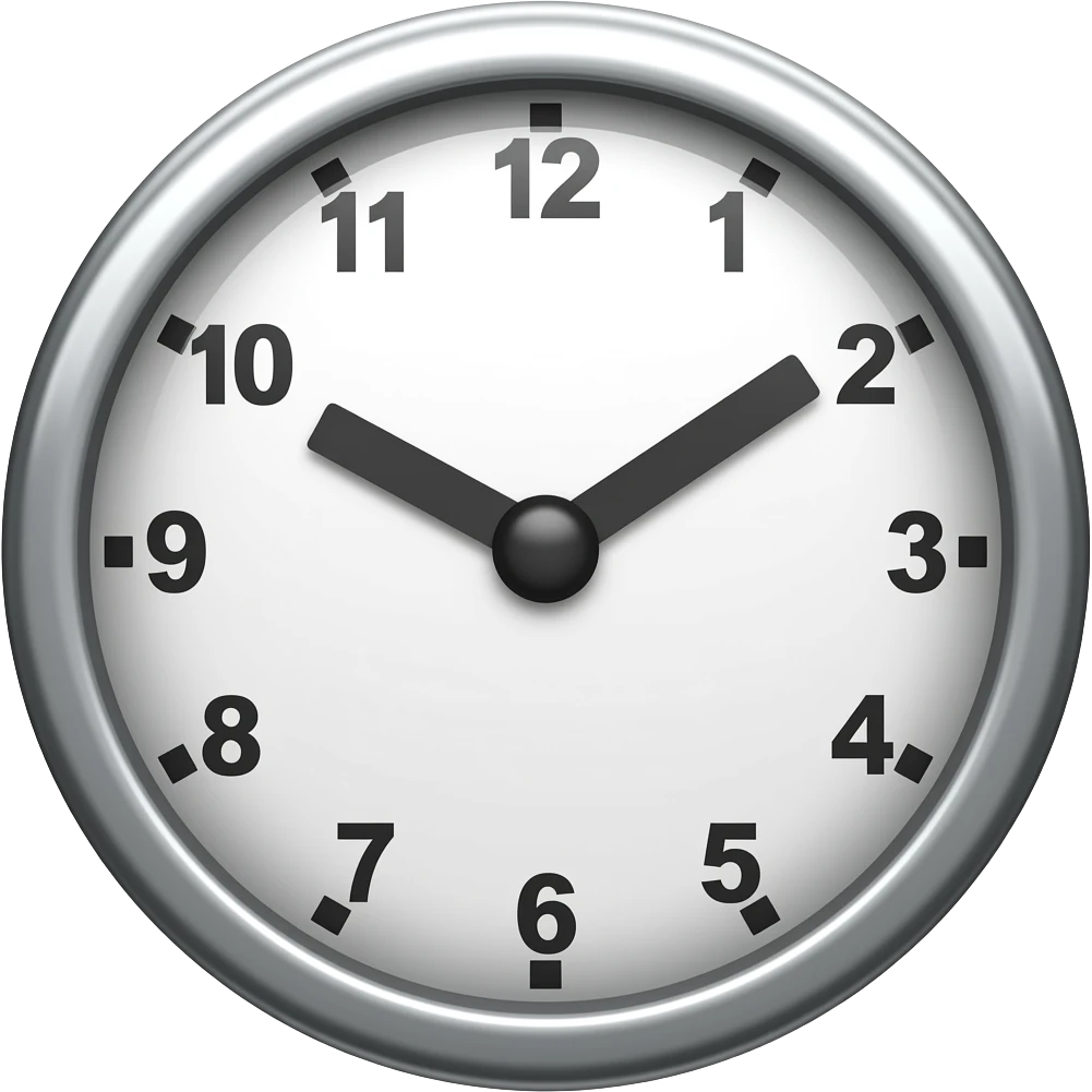 clock that T emoji emoji