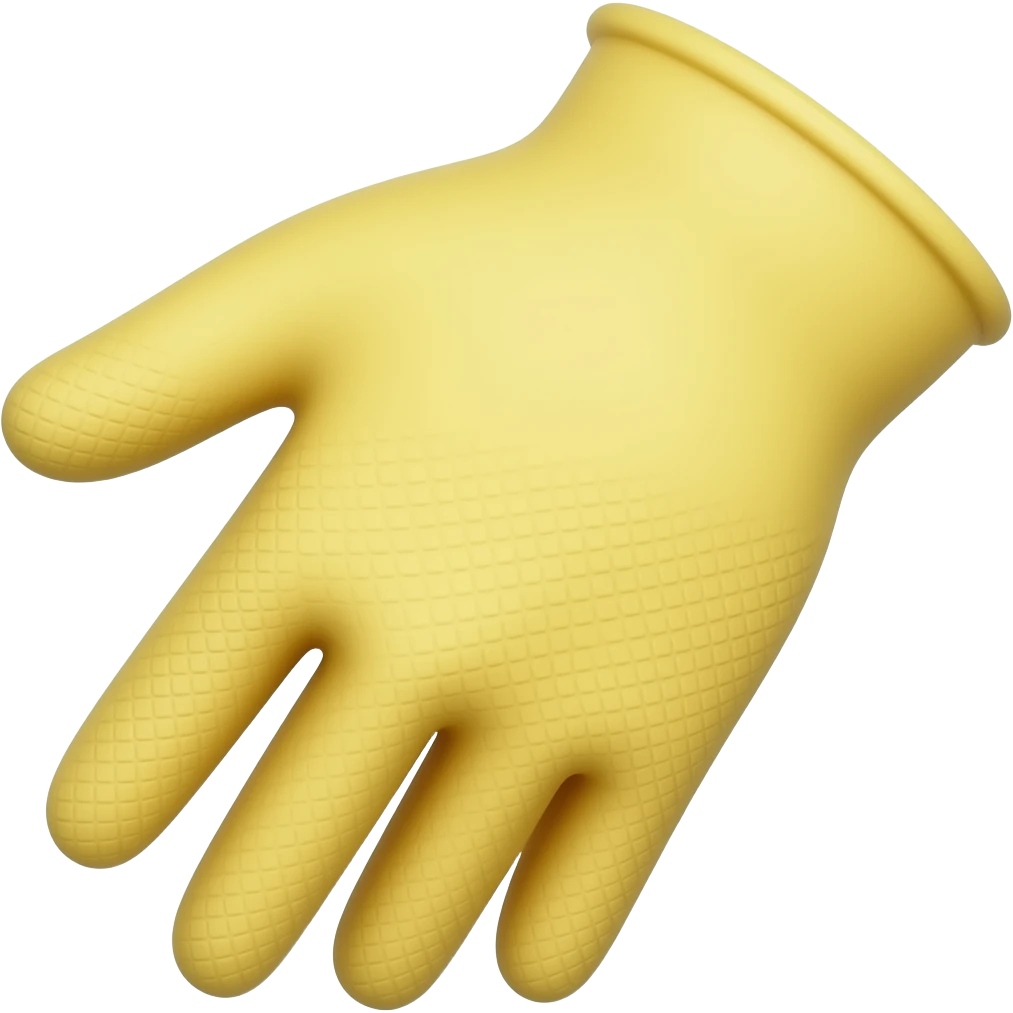 rubbe glove emoji