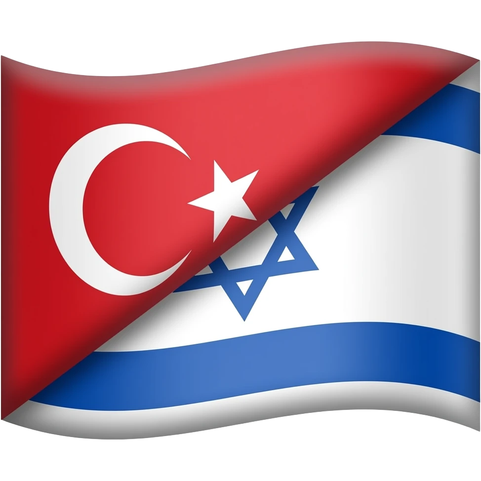Osmanlı bayrağı israil bayrağını yiyor emoji