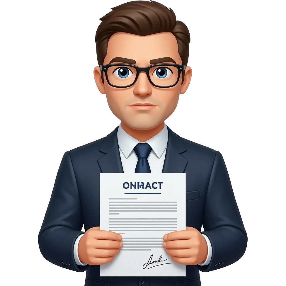 deskripsikan emoji pejabat pembuat komitmen, bisa buatkan versi gabungan cewek atau cowok emoji