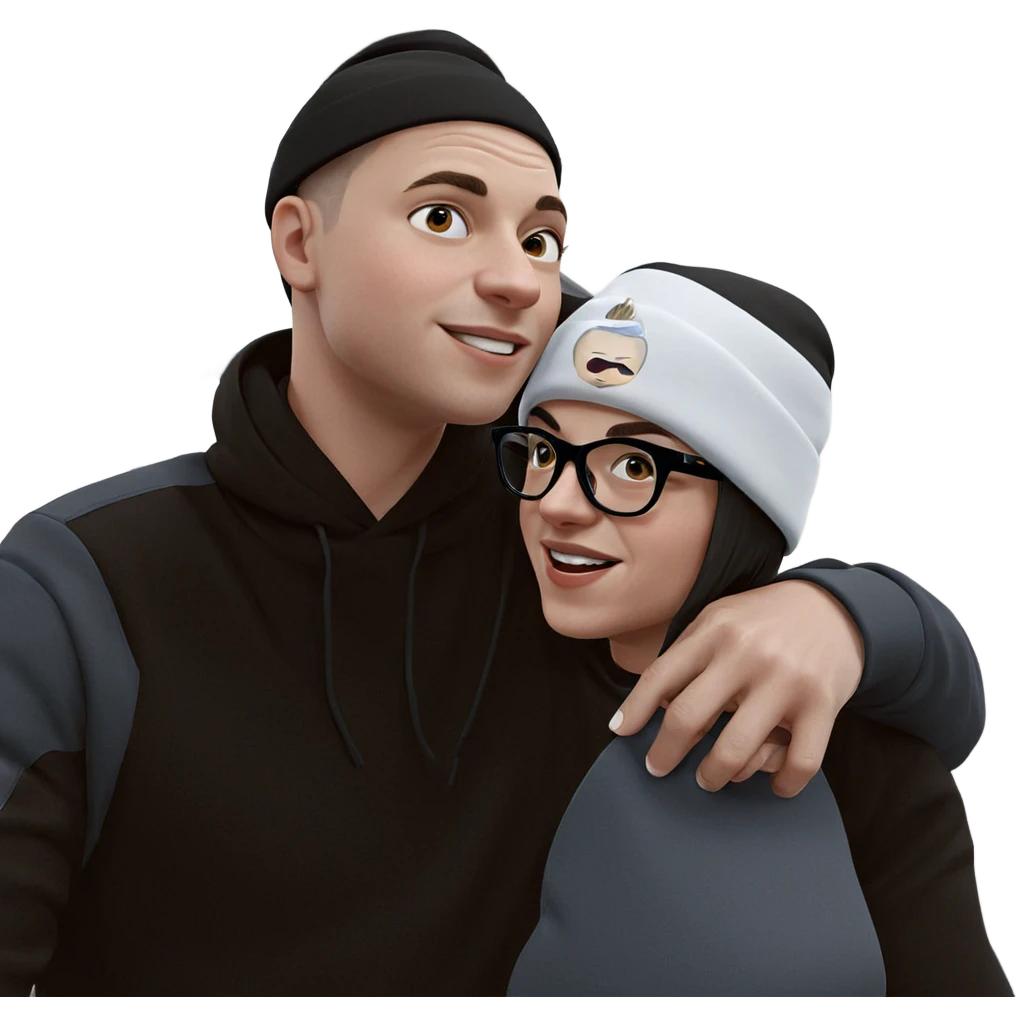 boy with buzz cut hat emoji