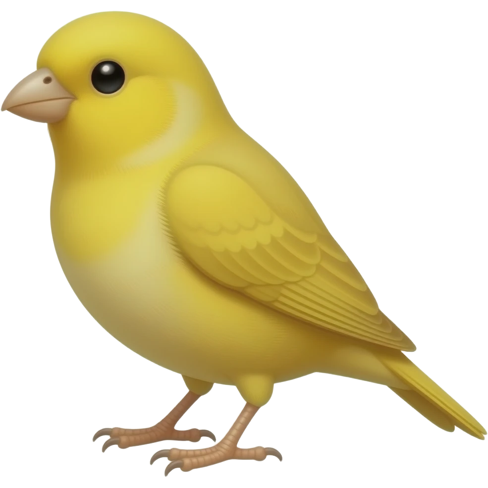 Yellow canary emoji