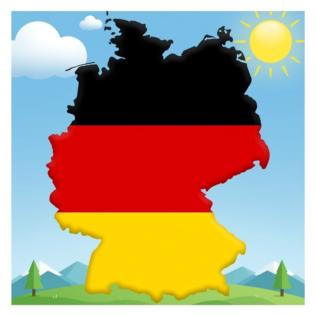 Germany flag map emoji