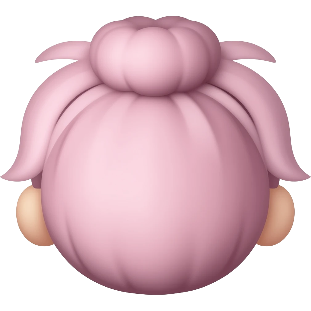 Haz un moño rosado coqutte emoji