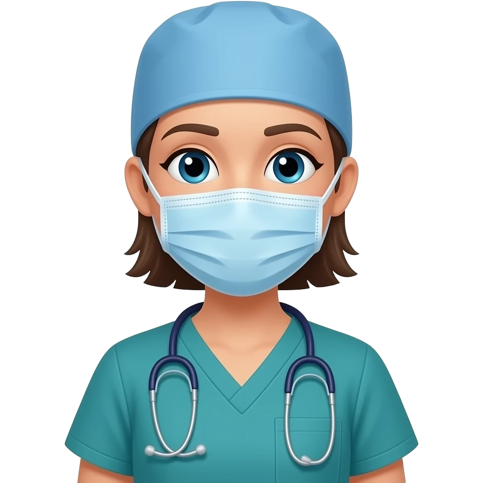 Surgical tech women emoji