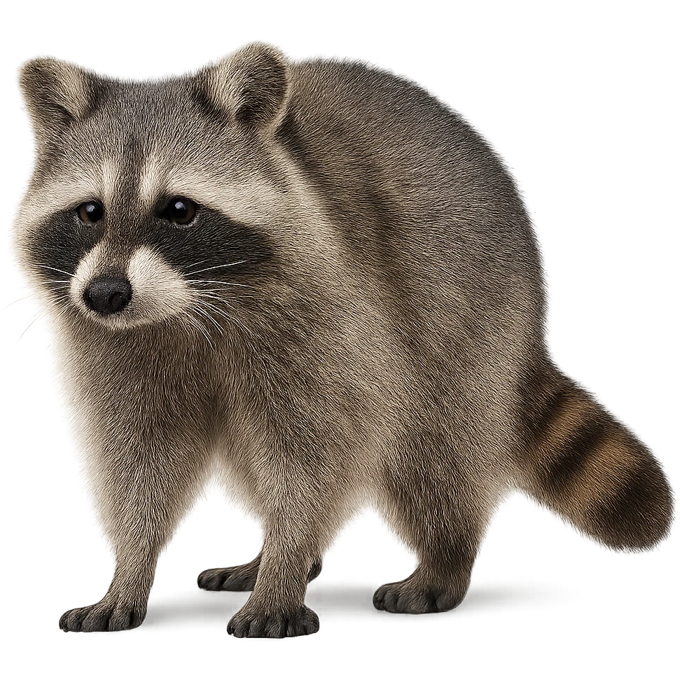Raccoon emoji