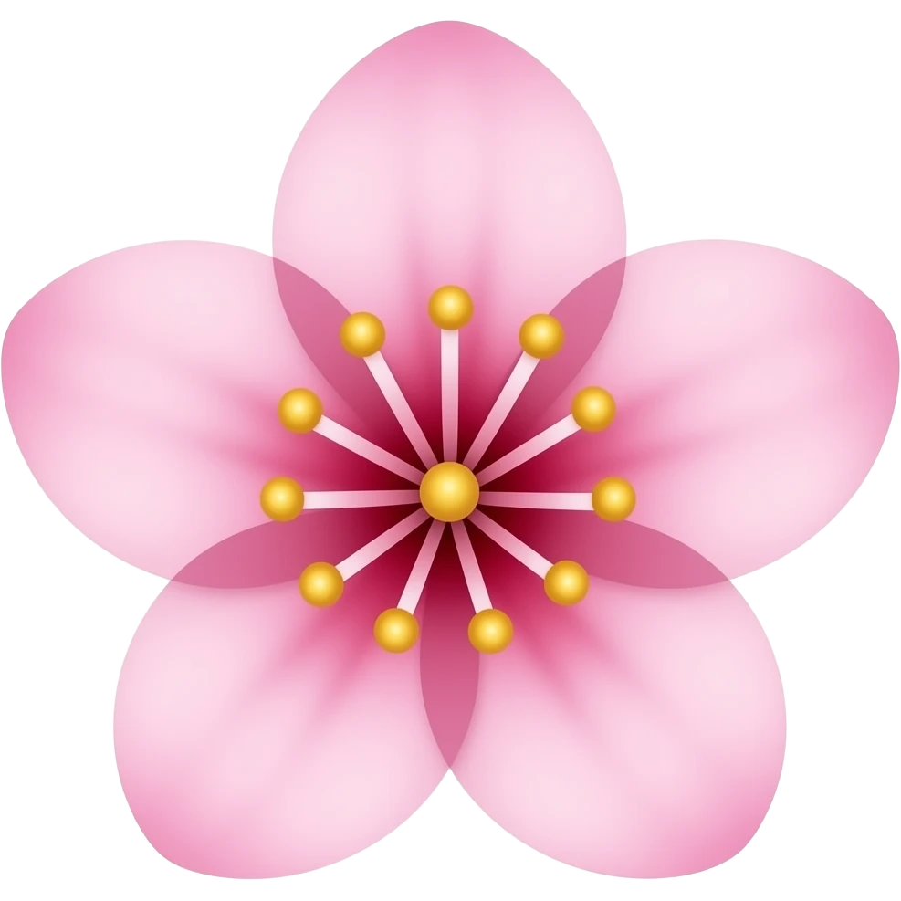 Blossom emoji