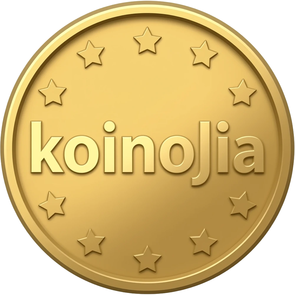coin with the word "koinonia" on it emoji