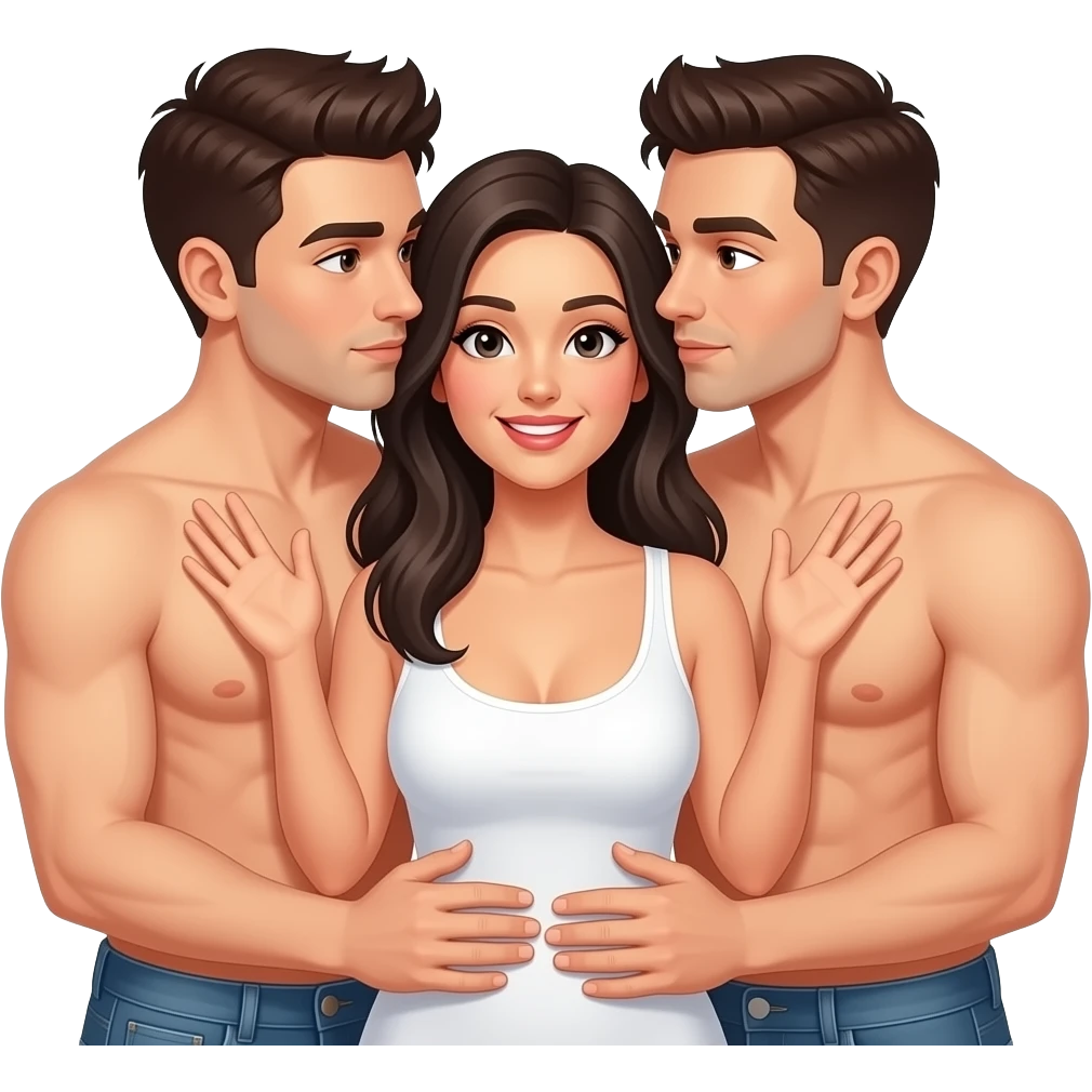 Threesome emoji