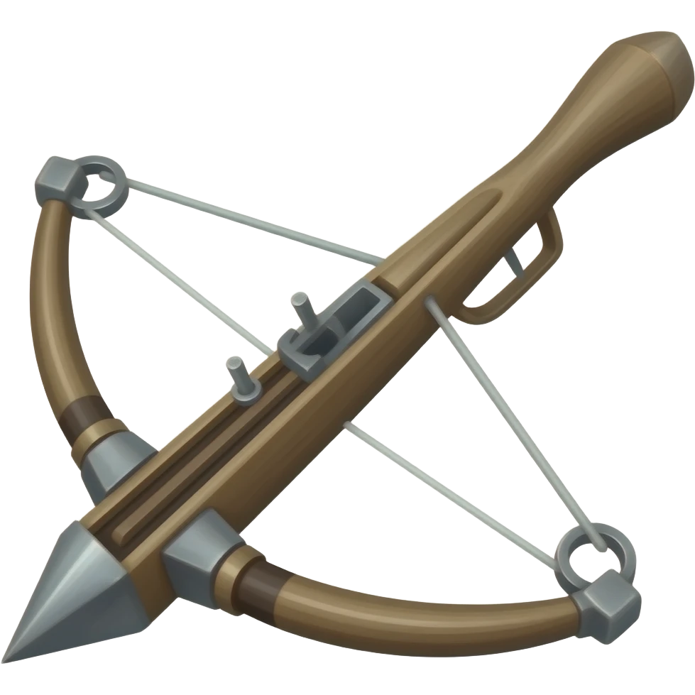 medieval crossbow emoji