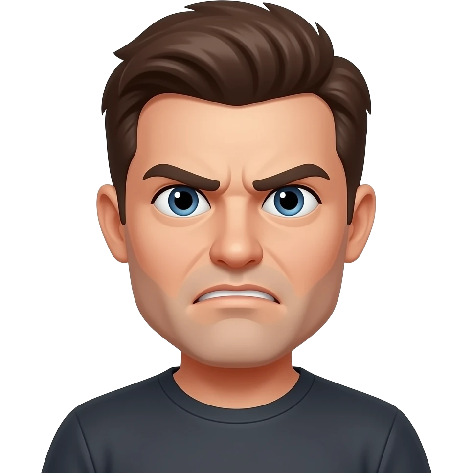 Grahat and chin tilted up emoji